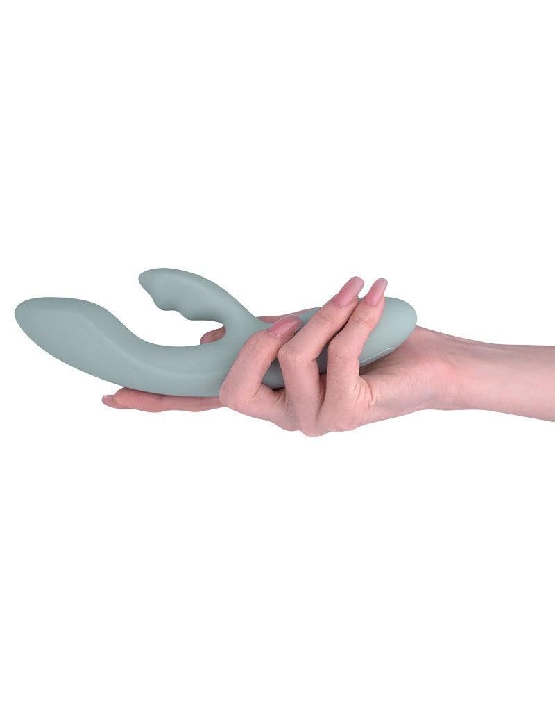 Svakom - Chika - Heated Rabbit Vibrator - With App Control - Light Gray-Erotiekvoordeel.nl