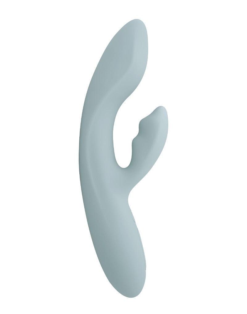 Svakom - Chika - Heated Rabbit Vibrator - With App Control - Light Gray-Erotiekvoordeel.nl
