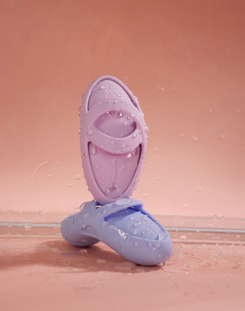 Svakom - Echo 2 - Flexible Finger Vibrator - App Control - Pink Lilac-Erotiekvoordeel.nl