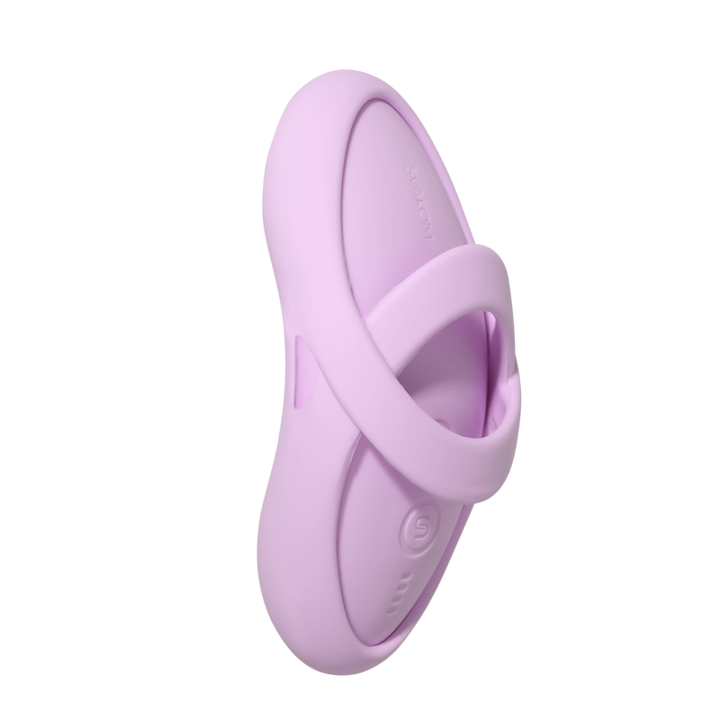Svakom - Echo 2 - Flexible Finger Vibrator - App Control - Pink Lilac-Erotiekvoordeel.nl