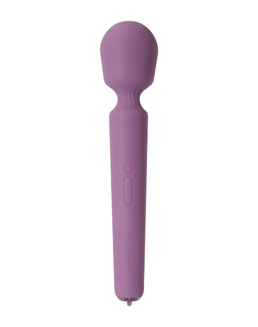 Svakom - Emma Neo 2 - Massaggiatore a bacchetta interattivo e potente - Viola-Erotiekvoordeel.nl