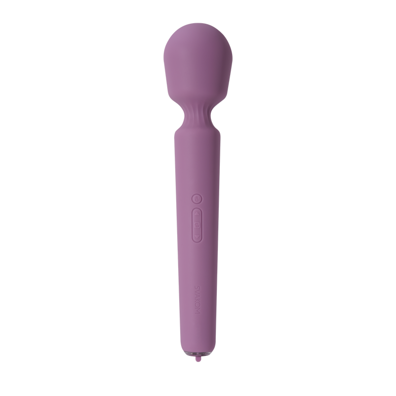 Svakom - Emma Neo 2 - Interactive and Powerful Wand Massager - Purple-Erotiekvoordeel.nl