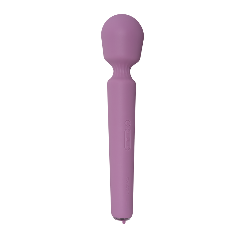 Svakom - Emma Neo 2 - Interactive and Powerful Wand Massager - Purple-Erotiekvoordeel.nl