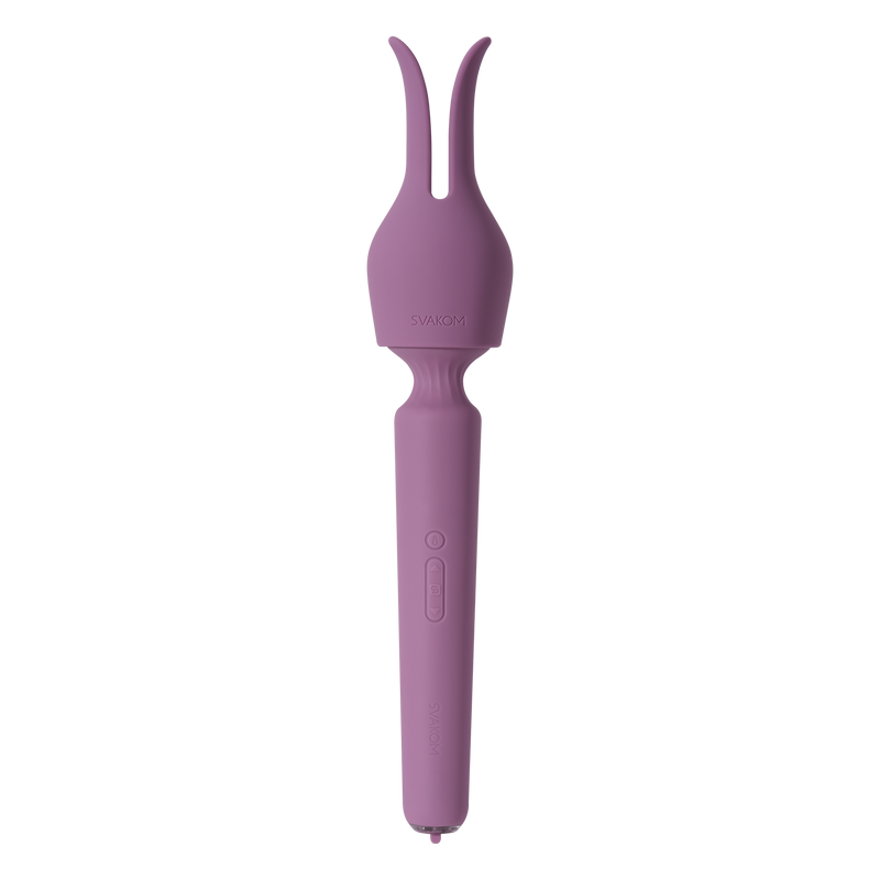 Svakom - Emma Neo 2 - Interactive and Powerful Wand Massager - Purple-Erotiekvoordeel.nl