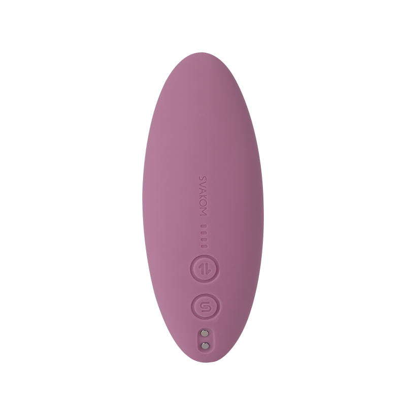 Svakom - Erica Plus - Höschenvibrator mit Stoßfunktion und App-Steuerung - Zwei Motoren - Hellrosa - Erotiekvoordeel.nl