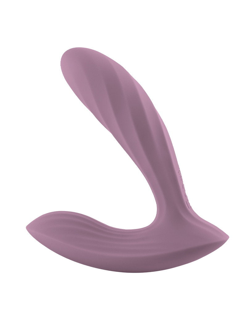 Svakom - Erica Plus - Höschenvibrator mit Stoßfunktion und App-Steuerung - Zwei Motoren - Hellrosa - Erotiekvoordeel.nl