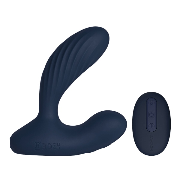 Svakom - Iker Neo - Perineum & Prostaat Vibrator - App Control - Donkerblauw-Erotiekvoordeel.nl