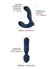 Svakom - Iker Neo - Perineum & Prostaat Vibrator - App Control - Donkerblauw-Erotiekvoordeel.nl