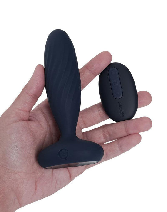 Svakom - Jordan - Stotende Anaal Vibrator - Met App Control - Marine Blauw-Erotiekvoordeel.nl