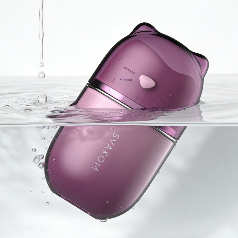 Svakom - Klitty - Licking & Sucking Clitoral Stimulator - Dusty Lavender-Erotiekvoordeel.nl\