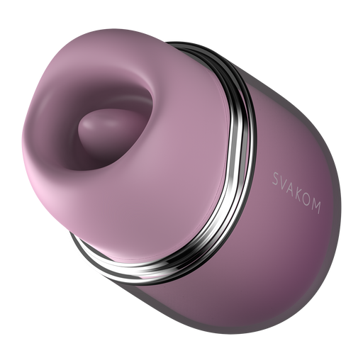 Svakom - Klitty - Stimolatore clitorideo con funzione di leccata e aspirazione - Dusty Lavender-Erotiekvoordeel.nl