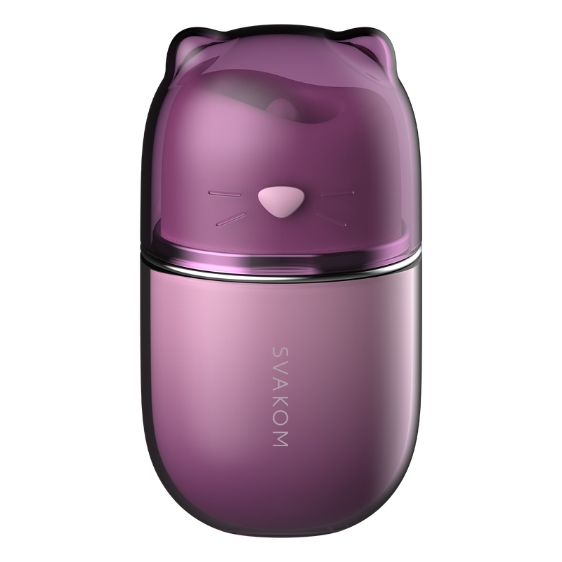 Svakom - Klitty - Licking & Sucking Clitoral Stimulator - Dusty Lavender-Erotiekvoordeel.nl\