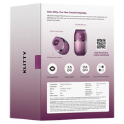 Svakom - Klitty - Licking & Sucking Clitoral Stimulator - Dusty Lavender-Erotiekvoordeel.nl\