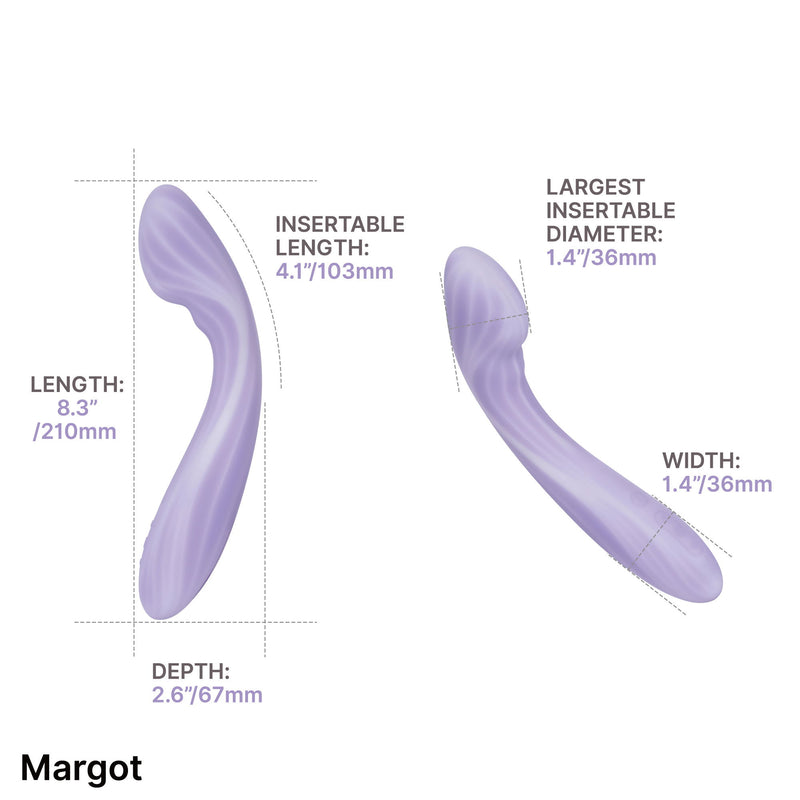 Svakom - Margot – G-spot Vibrator - Dual Motor - App Control – Lila-Erotiekvoordeel.nl