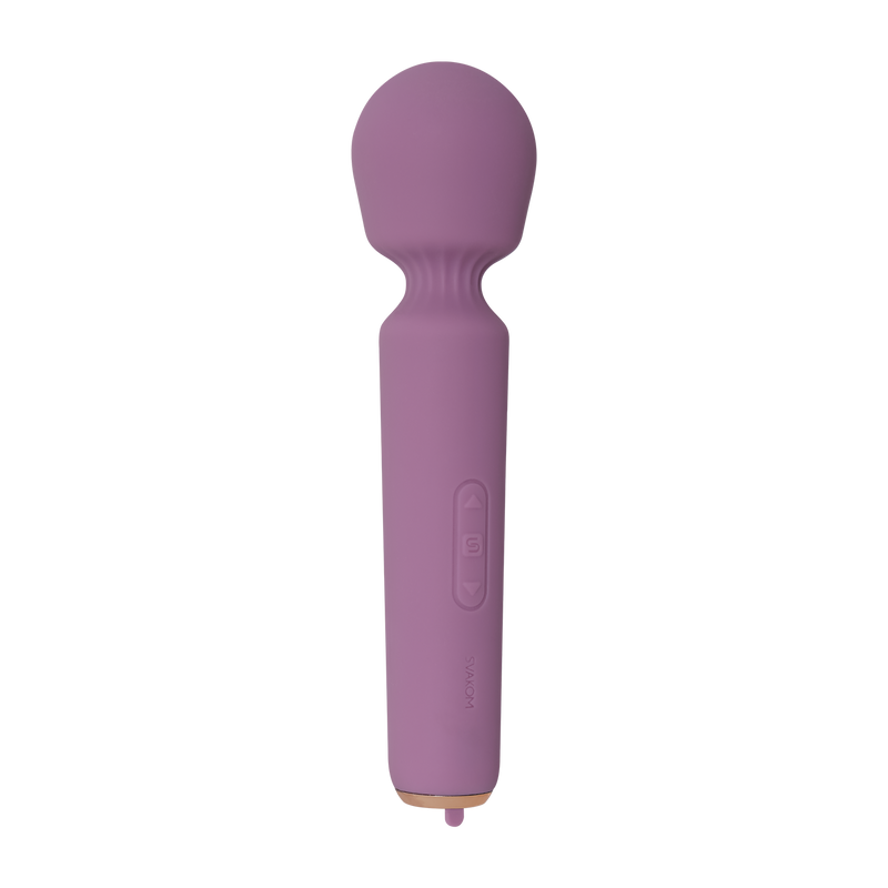 Svakom - Mini Emma Neo - Interactive Compact Wand Vibrator - Purple-Erotiekvoordeel.nl