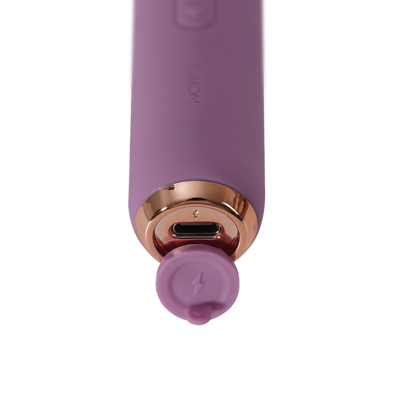 Svakom - Mini Emma Neo - Interactive Compact Wand Vibrator - Purple-Erotiekvoordeel.nl