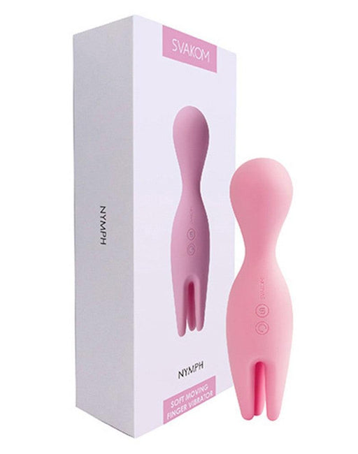 Svakom - Nymph - G-Spot Vibrator en Clitoris Stimulator - Roze-Erotiekvoordeel.nl