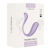 Svakom - Phoenix Neo 2 Interactive Bullet Vibrator - App Control - Lila-Erotiekvoordeel.nl