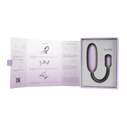 Svakom - Plume - Bullet Vibrator with Flexible Clitoral Teaser - Pastel Lilac-Erotiekvoordeel.nl