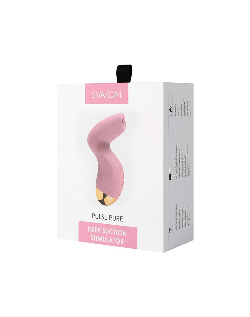 Svakom - Pulse Pure - Luchtdruk Vibrator - Roze-Erotiekvoordeel.nl