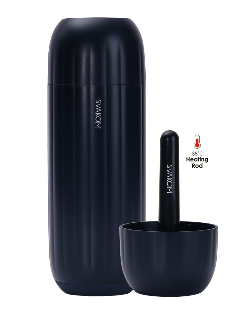 Svakom - Sam Neo Pro Connexion Series - Masturbatore interattivo - Con funzione di riscaldamento - Blu-Erotiekvoordeel.nl
