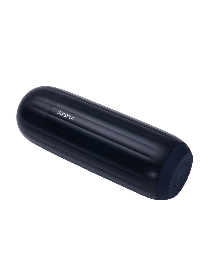 Svakom - Sam Neo Pro Connexion Series - Masturbatore interattivo - Con funzione di riscaldamento - Blu-Erotiekvoordeel.nl