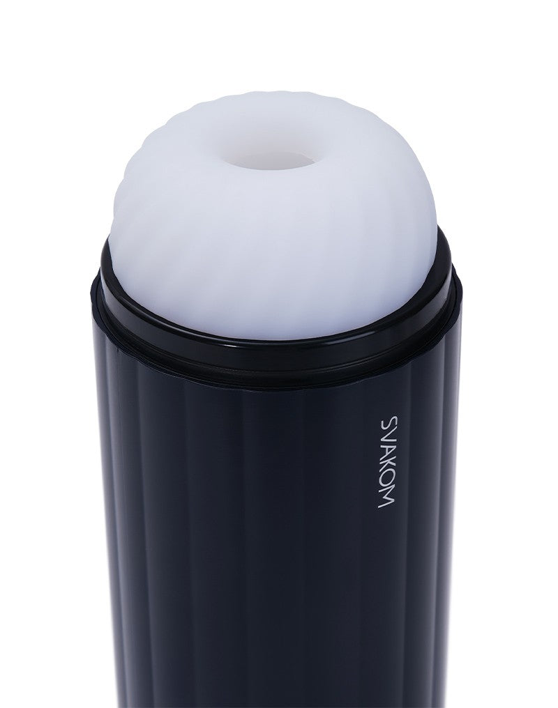 Svakom - Sam Neo Pro Connexion Series - Masturbatore interattivo - Con funzione di riscaldamento - Blu-Erotiekvoordeel.nl