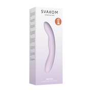 Svakom - Selena - Vibratore riscaldante e pulsante - Lila-Erotiekvoordeel.nl