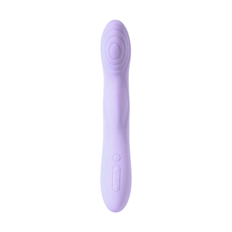 Svakom - Selena - Vibratore riscaldante e pulsante - Lila-Erotiekvoordeel.nl