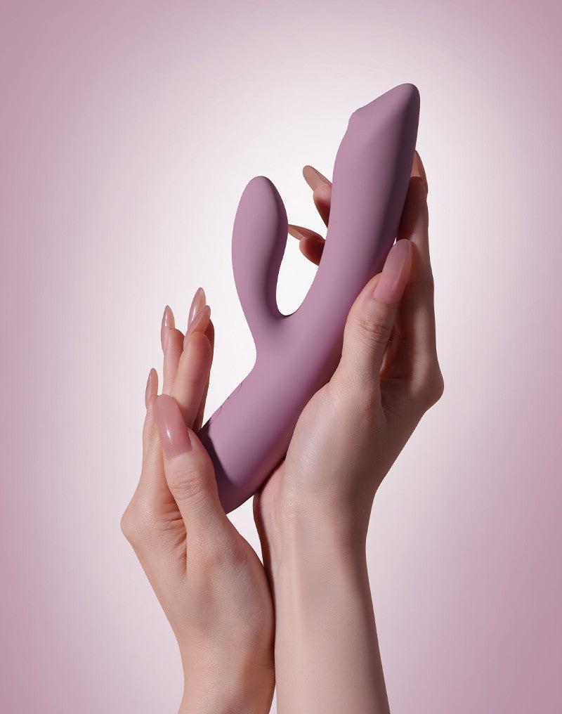 Svakom - Trysta Neo - Vibratore Rabbit interattivo con pallina per il punto G - Rosa - Erotiekvoordeel.nl