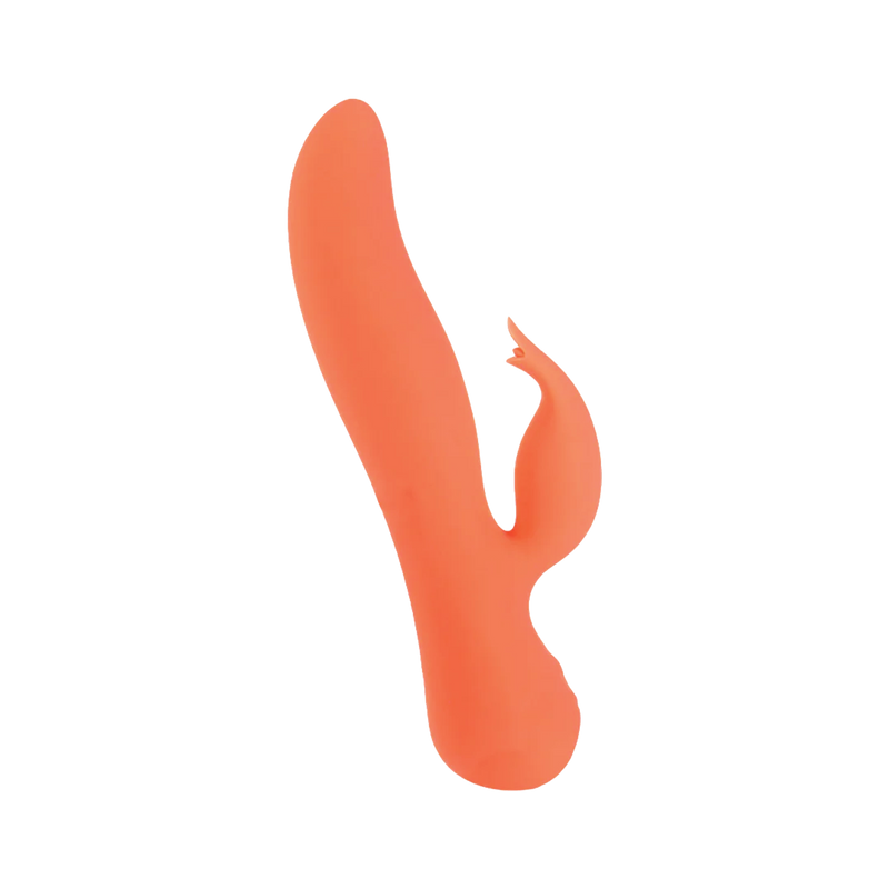 Swan - Blossom - Wibrator Typu Rabbit Z Podwójnym Działaniem - Pomarańczowy-Erotiekvoordeel.nl
