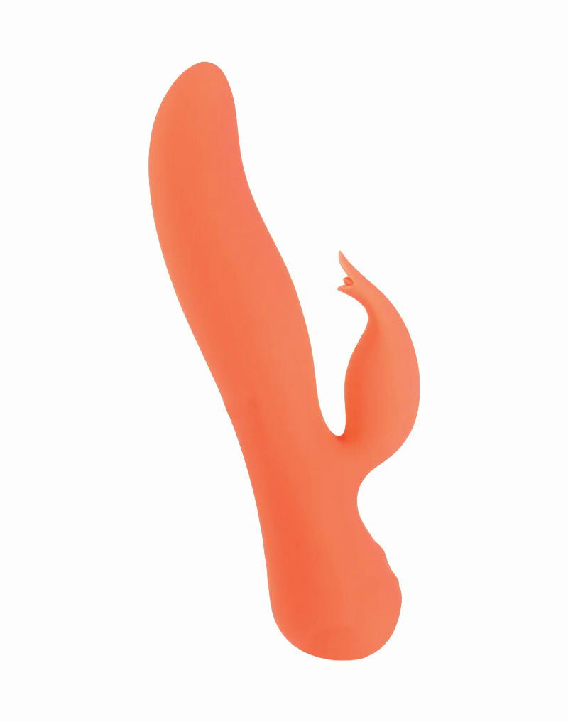 Swan - Blossom - Wibrator Typu Rabbit Z Podwójnym Działaniem - Pomarańczowy - Erotiekvoordeel.nl