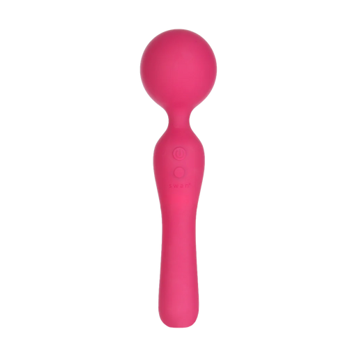 Swan - Sceptre - Vibratore a bacchetta doppio - Rosa-Erotiekvoordeel.nl