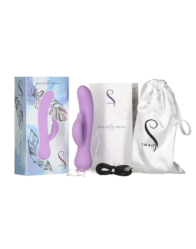 Swan - The Duchess - Rabbit Vibrator - Lila-Erotiekvoordeel.nl