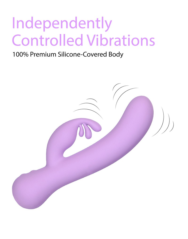 Swan - The Empress - Rabbit Vibrator - Lilac-Erotiekvoordeel.nl