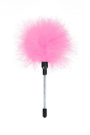 Sweet Caress - Roze Kietelaar Met Veertjes-Erotiekvoordeel.nl