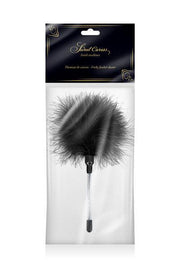 Sweet Caress - Zwarte Kietelaar Met Veertjes-Erotiekvoordeel.nl