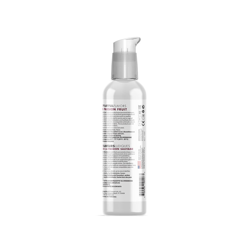 Swiss Navy - 4 in 1 Playful Flavors - Edible and Warming Lubricant and Massage Gel - Wild Passion Fruit - Erotiekvoordeel.nl