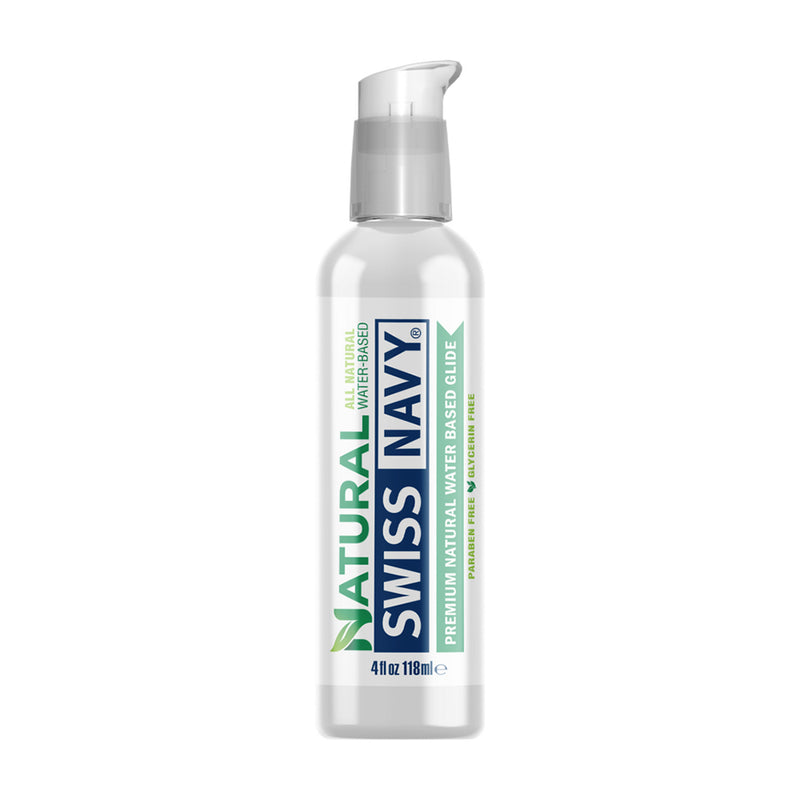 Swiss Navy Natural - Lubrificante a base d'acqua - Solo ingredienti naturali - Erotiekvoordeel.nl