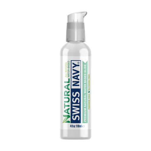 Swiss Navy Natural - Lubrificante a base d'acqua - Solo ingredienti naturali - Erotiekvoordeel.nl