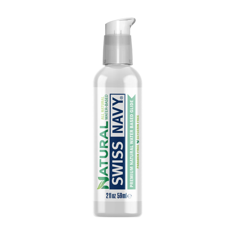 Swiss Navy Natural - Lubrificante a base d'acqua - Solo ingredienti naturali - Erotiekvoordeel.nl