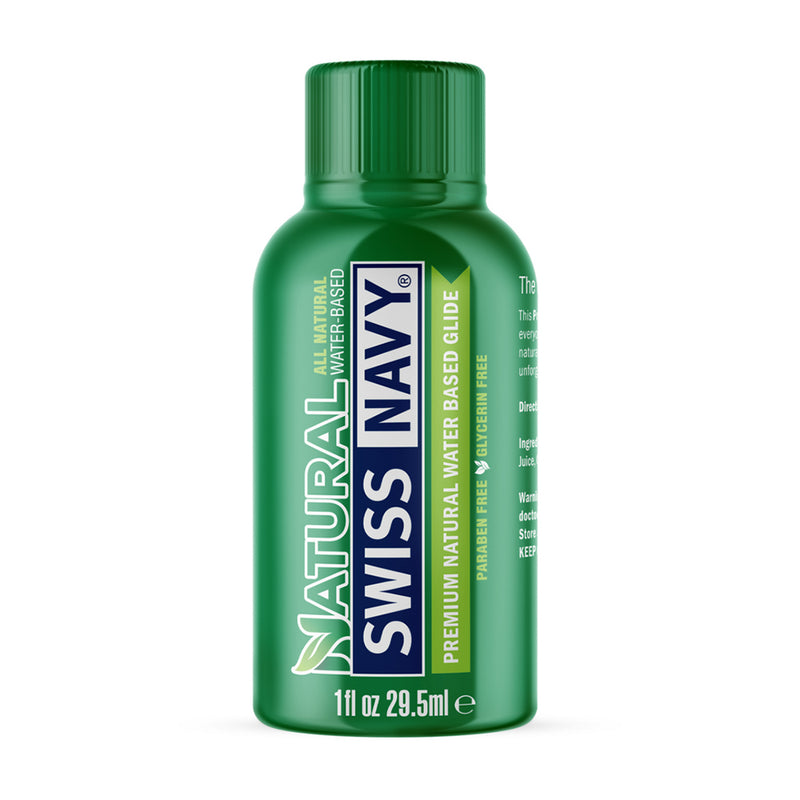 Swiss Navy Natural - Lubrificante a base d'acqua - Solo ingredienti naturali - Erotiekvoordeel.nl