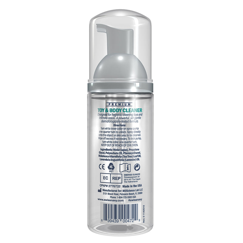 Swiss Navy - Toy & Body Cleaner - Schiuma - Erotiekvoordeel.nl