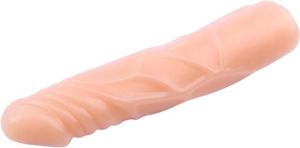 T- Skin - Spread Me - Realistische Dildo - Cyberskin - 17,7 x 3 cm - Lichte Huidskleur-Erotiekvoordeel.nl