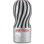 Tenga - Air-Tech Vacuum Cup Masturbator - Ultra - Zwart/Zilver-Erotiekvoordeel.nl