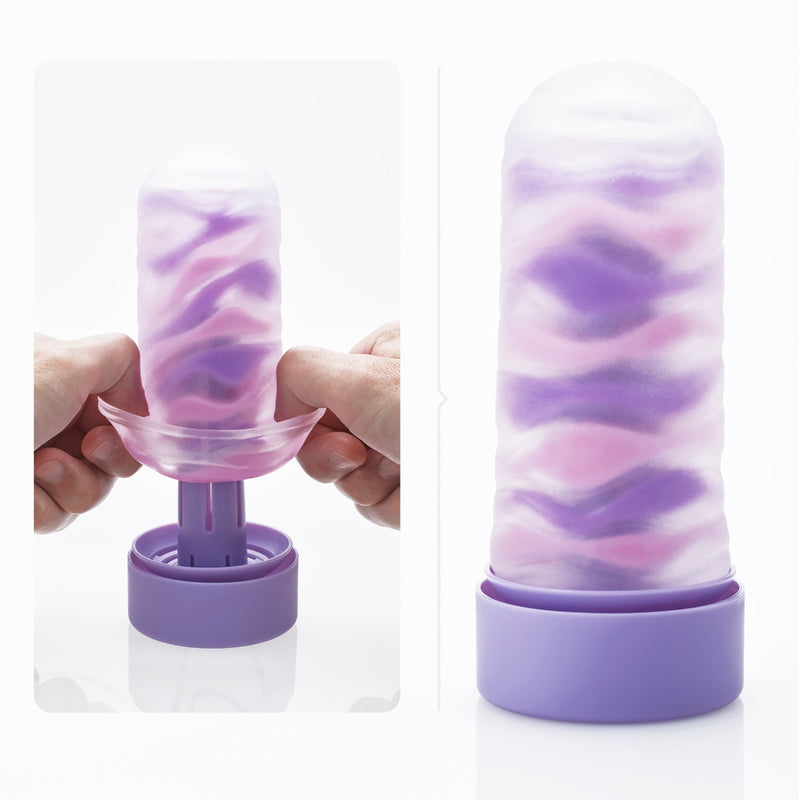 Tenga - Arte Drape Masturbator - Paars/Lila-Erotiekvoordeel.nl