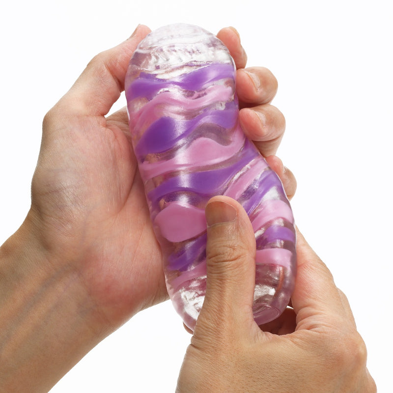 Tenga - Arte Drape Masturbator - Paars/Lila-Erotiekvoordeel.nl