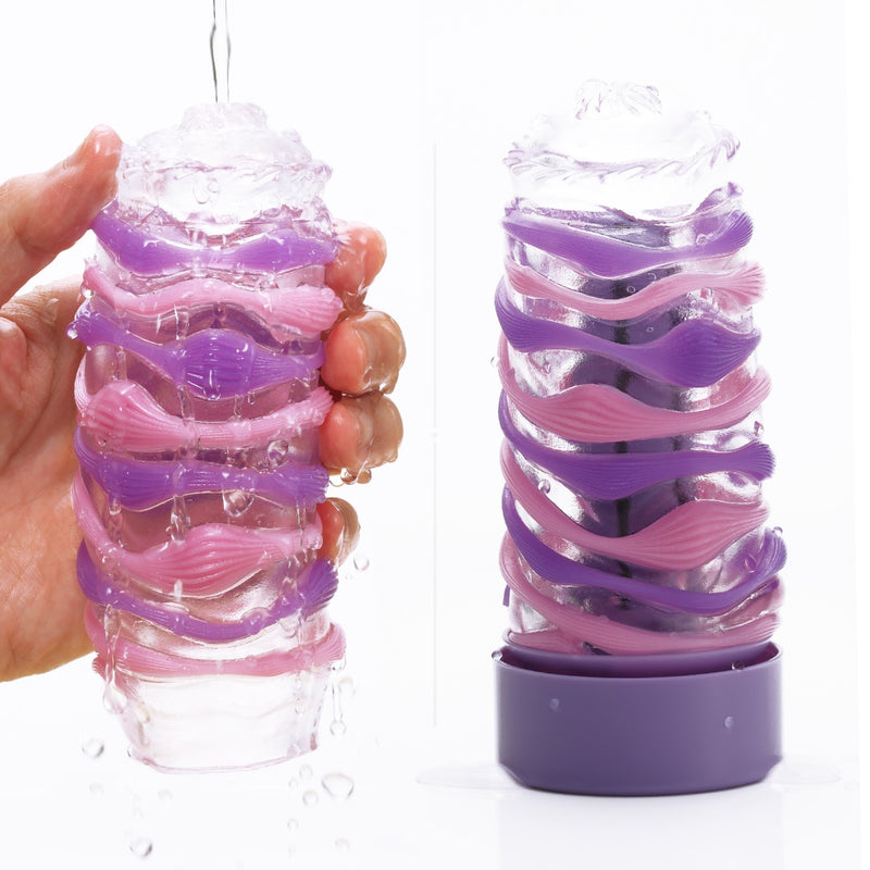 Tenga - Arte Drape Masturbator - Paars/Lila-Erotiekvoordeel.nl