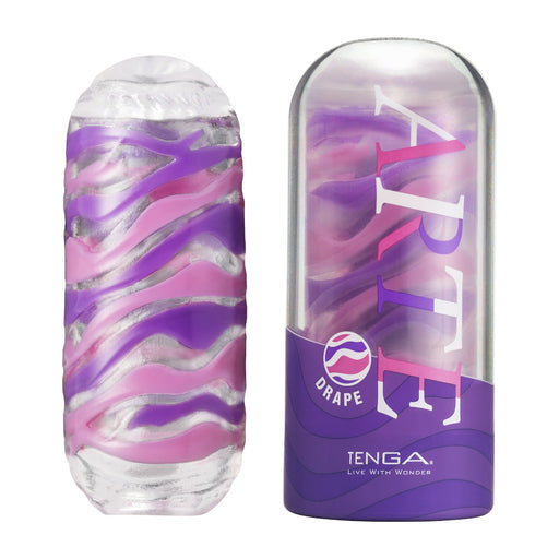 Tenga - Arte Drape Masturbator - Paars/Lila-Erotiekvoordeel.nl