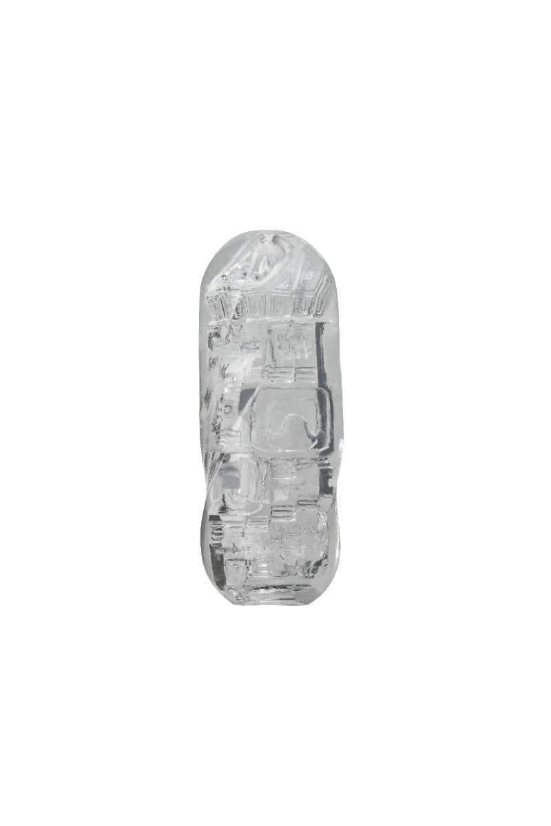 Tenga - Bobble Vacuum Cup Masturbator - Crazy Cubes - Transparent/Rosa/Blau - Erotiekvoordeel.nl